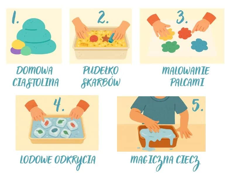 Zabawy sensoryczne: jak wspierać rozwój dziecka przez zabawę